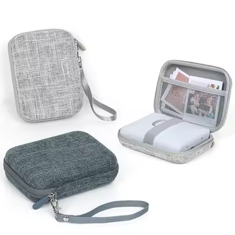 Protective Bag for Polaroid Mini Link/ Link 2/ Link Square Printer Storage Travel Case for Fujifilm 