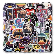 285pcs Y2K Aesthetic Gamer Stickers - Retro 80s Anime, PS Controllers, Funny Art for Luggage, Suitca