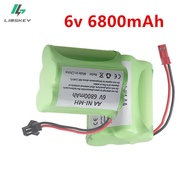 6V 6800mAh NIMH AA Battery SM/JST Plug For RC Toys Cars Robots Tanks Gun Boats 5*Aa NI-MH 3000mah 6v