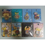 ((Baby Kemeng Center-TAIPEI) pokemon Logo Brooch pokemon Center TAIPEI Genuine Ready Stock Lie Kong 