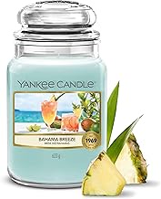 Yankee Candle Scented Candle | Bahama Breeze Large Glass | Long Burn Time Up to 150 Hours | for Wome