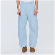 ROSEROMPSTUDIO I FOUND YOU PANTS BLUE JEANS - กางเกงขายาว ทรงหลวม ผู้ชาย