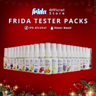 [SAMPLE SET] Frida Air Freshener 0% Alcohol – 48H Tahan Lama Multipurpose 20ML (Room/Car/Clean)