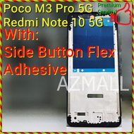 NEW ORI Middle Frame Plate LCD Bezel Center Board HOUSING Xiaomi Poco M3 Pro 5G /Redmi Note 10 5G (ORIGINAL Grade)