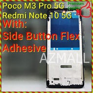 NEW ORI Middle Frame Plate LCD Bezel Center Board HOUSING Xiaomi Poco M3 Pro 5G /Redmi Note 10 5G (O