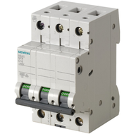 SIEMENS 5SL63 Miniature circuit breaker 230/400 V 6kA 3-pole