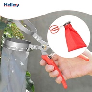 [Hellery] Multifunctional Fruit Picker Steel Harvesting Tool Compact Storage Bag Fruit Plucker for G