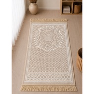 Aydin Turkish Velvet Prayer Mat I Premium Sajadah | Luxury Soft Sejadah - Made in 🇹🇷