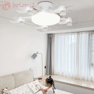 [COD] 5 Heads Ceiling Fan Light, 2 in 1 3 Lighting Modes Hanging Fan with LED Light, Modern Wind Spe