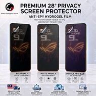 Hydrogel Privacy Screen Protector for Asus ROG Phone 9 / 8 / 8 Pro / 7 Ultimate / 6D / 6 Pro / 5P / 