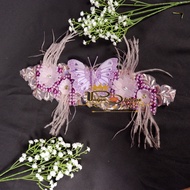 Headpiece Kupu  Mutiara Headpiece Hijab Headpiece Pengantin