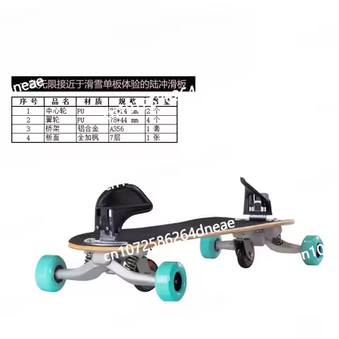 Land Dryland Snowboard Training Board Snowboard Land Rush Simulator