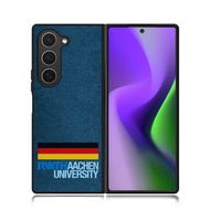 Phone Case Z Fold 7 6 5 4 3 Durable Plastic Hardcase Samsung Casing RWTH AACHEN University German