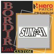 SUM 41 BAND LOGO HP-329 PATCH EMBROIDERY LOGO/ EMBLEM
