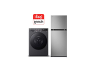 LG เครื่องซักผ้า 13 กก. รุ่น FV1413S4M ซื้อคู่ ตู้เย็น 2 ประตู รุ่น GN-B212PFNR *ส่งฟรี*