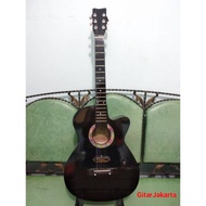 Yamaha Electric Acoustic Guitar Type F310P Black for Beginners Learning
