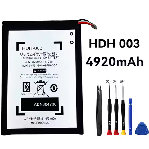 1-2Pcs 4920mah HDH-003 HDH 003 Li-ion battery with tools For Nintendo Switch Lite HDH-001 HDH-003 HD