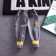 Celana panjang anak-anak cowo korean style brand style black color jeans
