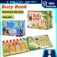 Books for Toddlers Busy Books for Toddlers Sticker Book for Kids Baby Educational Books Learning