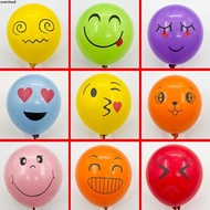[Emoticon Pack Balloon] Smiley Face Balloon Funny Emoticon Pack Children's Toy Balloon Birthday Deco