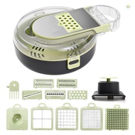 Vegetable Chopper with Container Multifunctional 13 in 1 Onion Chopper Time-saving Kitchen Gadgets V