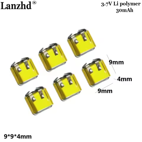3.7V Li Polymer 400909/401012/401010 lithium battery For Smart wristband Bluetooth earpho watch TWS 