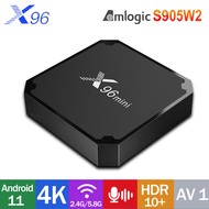 Vhsi X96 Mini 11.0สมาร์ททีวี Amlogic S905W2 Quad Core 2.4G/5.8G WiFi 4K กล่องสมาร์ททีวี Google Youtu