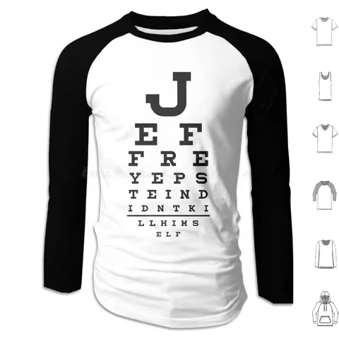 Jeffrey Epstein Didn't Kill Himself-Eyechart Hoodies Long Sleeve Jeffrey Epstein Jeffrey Epstein Bil