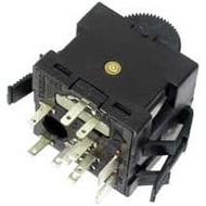 Porsche Genuine 944 924 (79-85) Black Rotary Headlight Switch, 1-way, Manual Operation