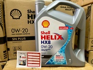 Untuk Pasaran Malaysia) SHL Helix HX8 0W20 SP Fully Synthetic Engine Oil (4L) 0W-20