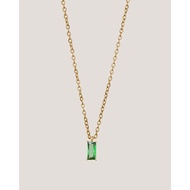 GUNG JEWELLERY Necklace : Verity Emerald Pendant