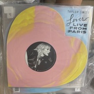 Taylor Swift Lover Live From Paris vinyl 愛心膠 心形黑膠唱片