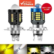 P15D BA20D H6 LED Motorcycle Headlight Lens Hi-Lo Beam Fog Signal Lamp 12V 24V 6000K