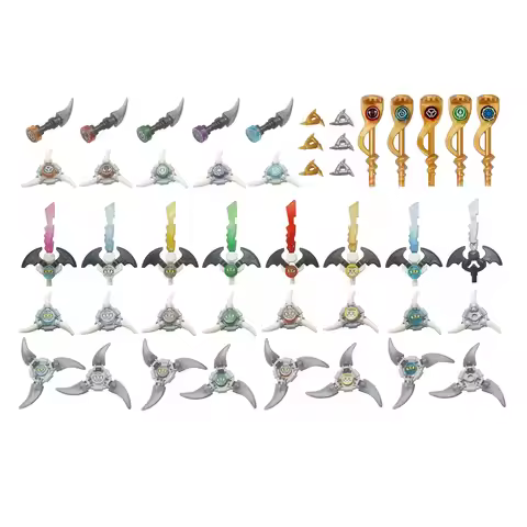 Phantom Ninja Throw Building Block Weapon Sword Djinjago Nadakhan Djinn Blade Snake Serpent Staff Sh