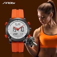 SINOBI Top Sale Women Digital Wristwatch Chronograph Watch Waterproof Geneva Quartz Sports Running Watch Clock relogio feminino SYUE