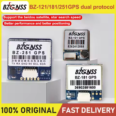 BZGNSS BZ-121 BZ-181 BZ-251 Dual Protocol GPS Protocol Module 1Hz-10Hz Support Beidou satellites For