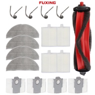 【 Fuxing 】สำหรับ Roborock สำหรับ M5 Q7 + / TF + / L5 + / B + / T + ชุดถุงม็อบตัวกรองแปรงหลัก [ซื้อเล