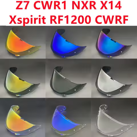 Z7 Visor Shield for SHOEI X14 NXR RF-1200 RF-SR X-Spirit Sunscreen Windproof Helmet Windshield Visie