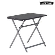 Lifetime USA 30 Inch Black Table - Compact, Stylish Design, Easy embly, Built for Durability
