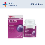 HST Medical DHA 600 Nutrient for Brain &amp; Eyes 90s [NUHS Pharmacy]