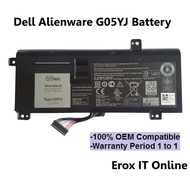 Laptop Battery  Alienware G05YJ GO5YJ 0G05YJ Y3PN0 8X70T 14 A14 M14X R3 R4 14D-1528 P39G Replacement