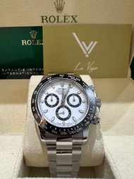 (Sold) 全新未用品 2020 年Rolex 116500ln white 停產白地 daytona