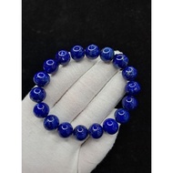 5A天然青金石手链5A Natural Lapis Lazuli Bracelet 11.5mm