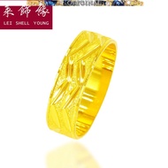 916 pure 916gold ring, adjustable in stock