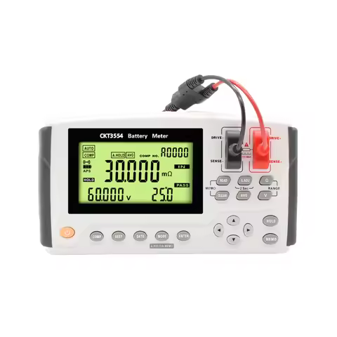 Chuangkai CKT3554 Portable Type Internal Resistance Tester Handheld Battery Meter of Battery UPS Onl