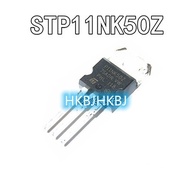 5pcs STP11NK50Z TO-220 P11NK50Z 11NK50 N-channel MOSFET 500V 10A new original on sale HKBJ