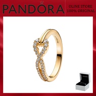 S925 sterling silver agent to purchase products birthday gift Infinite Lab-grown Diamond Pavé Double