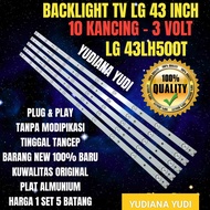 BACKLIGHT LED TV LG 43 INCH 43LH500 43LH500T