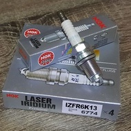 NGK IZFR6K13 6774 LASER IRIDIUM (1 Set Of 4 Heads) Spark Plug Authentic
