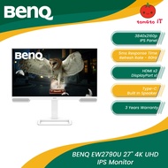 BENQ EW2790U 27" 4K UHD IPS Monitor - Built In Speaker/Type-C